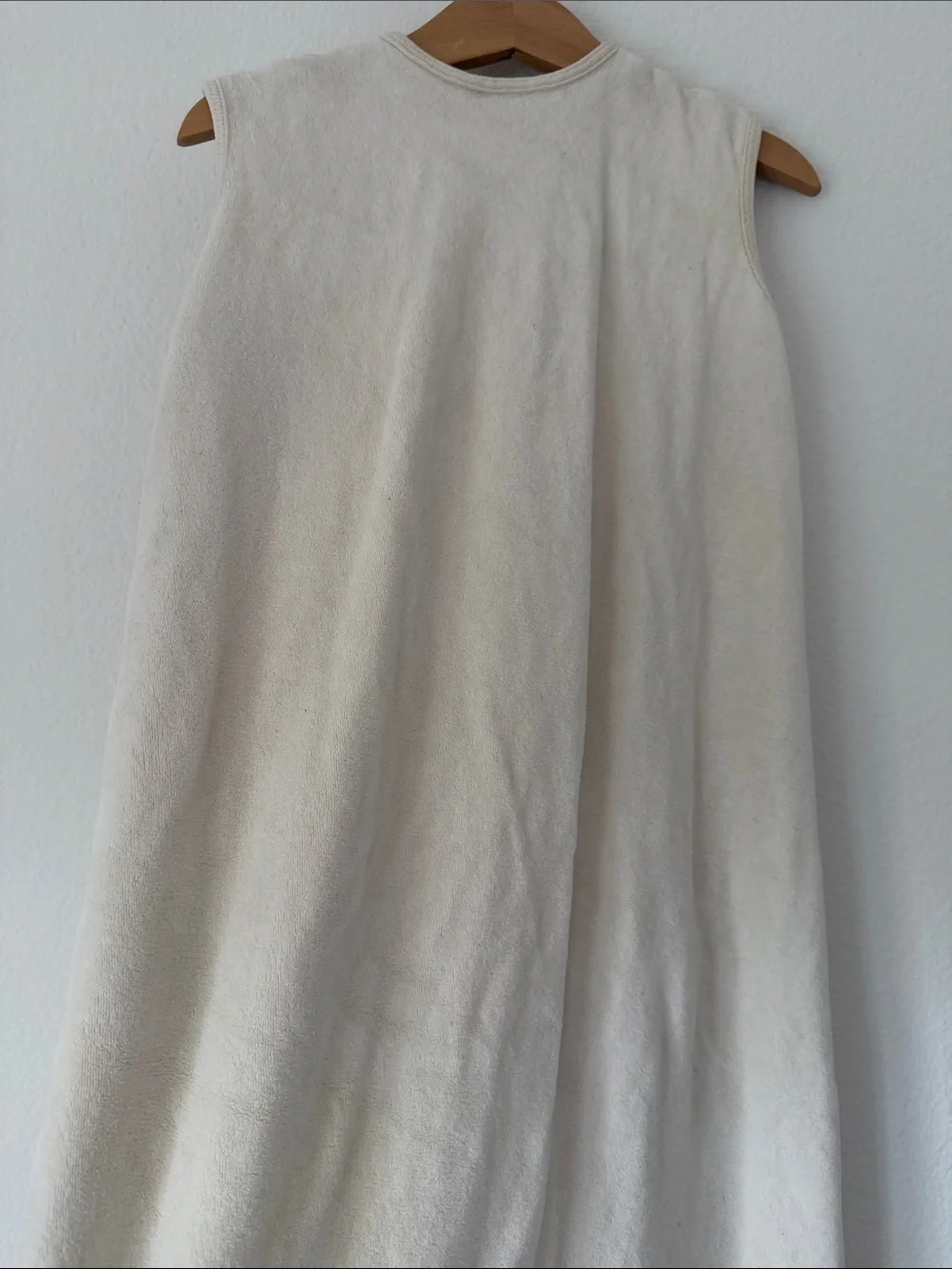 CastleWare SLEEVELESS ORGANIC COTTON FLEECE SLEEPER BAG TOG 2.0 sz L (12-18 mos)